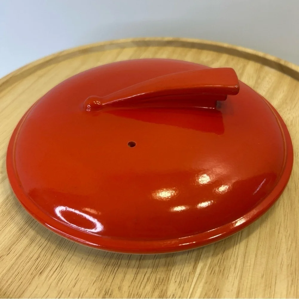 Halls Kitchenware Sundial Red Vegetable Server Superior Quality LID ONLY